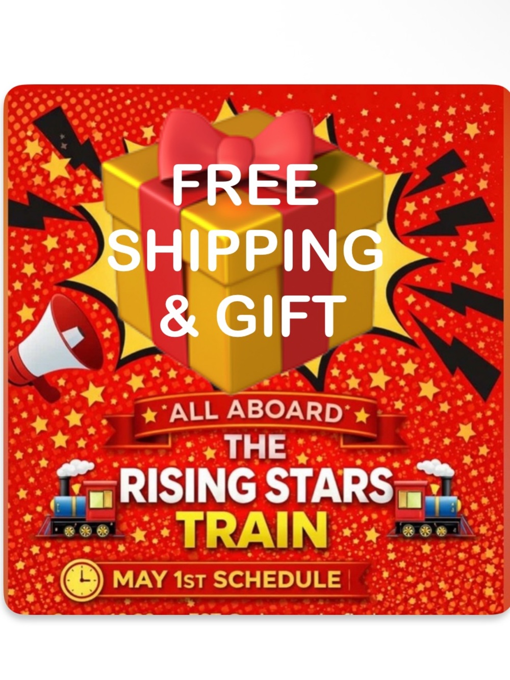 🎁 Giveaway! 📦 Free Shipping 💝 & Free Gift as a Thank You for supporting my show!